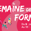 SEMAINE DE LA FORME DU 5 AU 11 OCTOBRE 2020